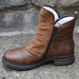 Bottes Hiver Femme Mi-Mollet Noires 0