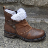 Bottes Hiver Femme Mi-Mollet Noires 2