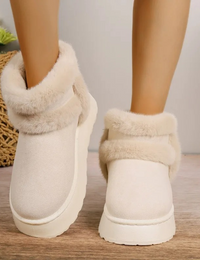 Bottes Hiver Femme Semelles Épaisses Antidérapantes
