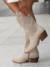 Bottes Noires Femme Modernes Légères 4