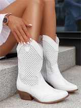 Bottes Noires Femme Modernes Légères 5