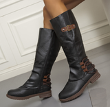 Bottes Noires Hiver Femme Élégantes 0