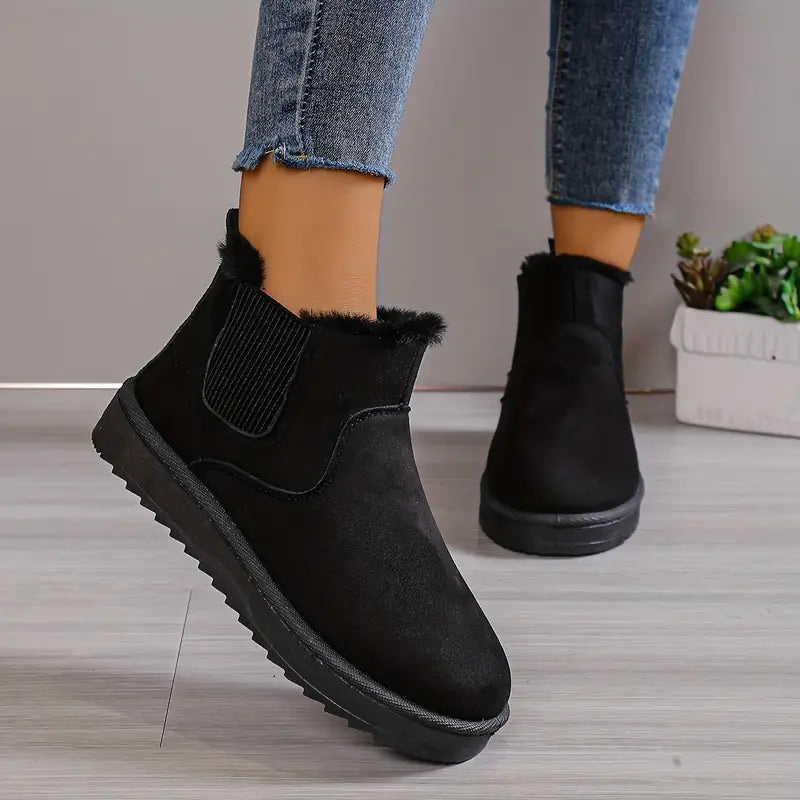 Bottes de Neige Femme Confortables et Élégantes 4
