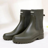 Bottes de Pluie Élégantes Femme en Caoutchouc 5