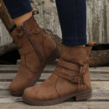 Bottines Élégantes Noires Femme Confortables 0