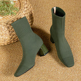 Bottines Élégantes Noires Femme à Talons 3