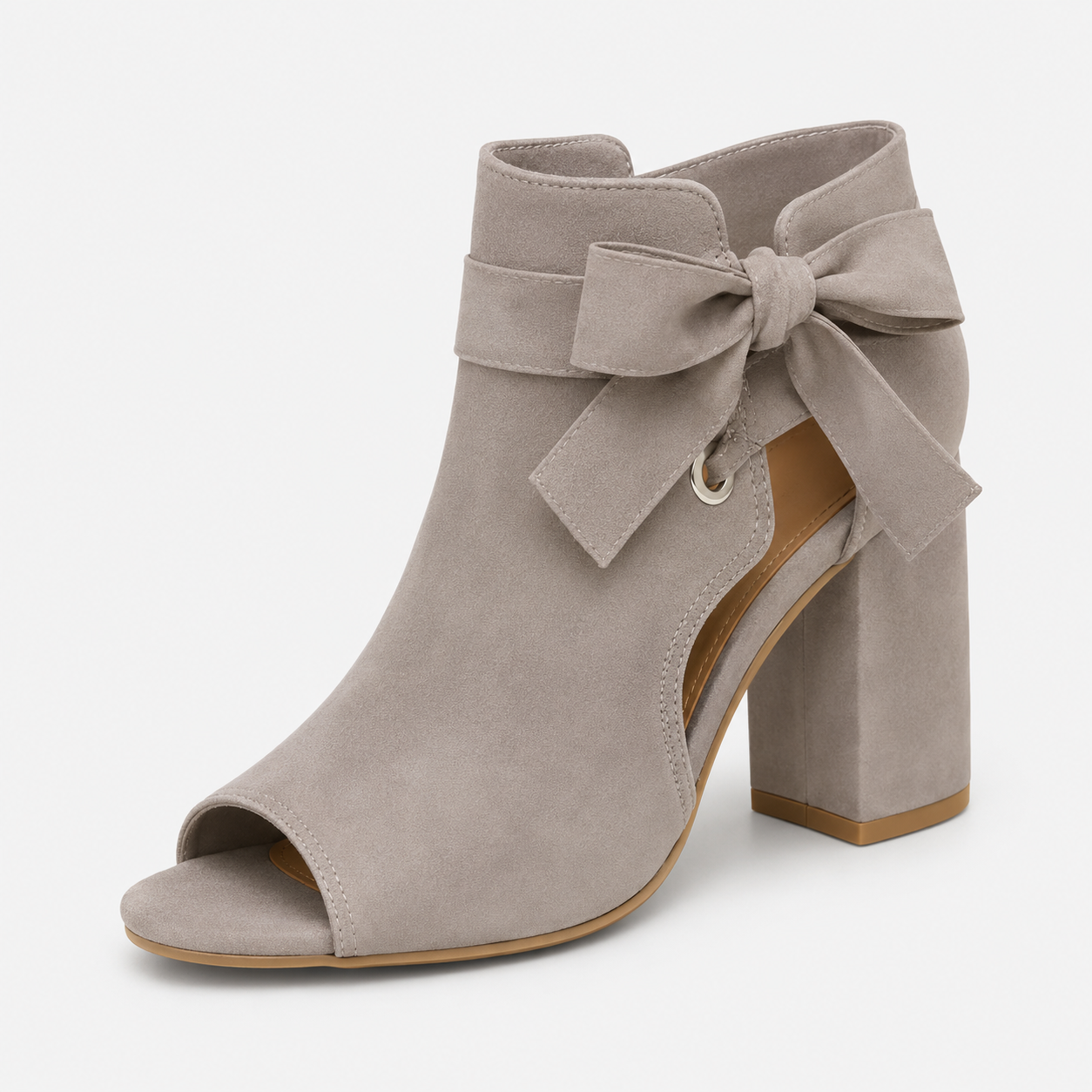 Bottines Femme Respirantes Ouvertes Tissu Léger Confortables