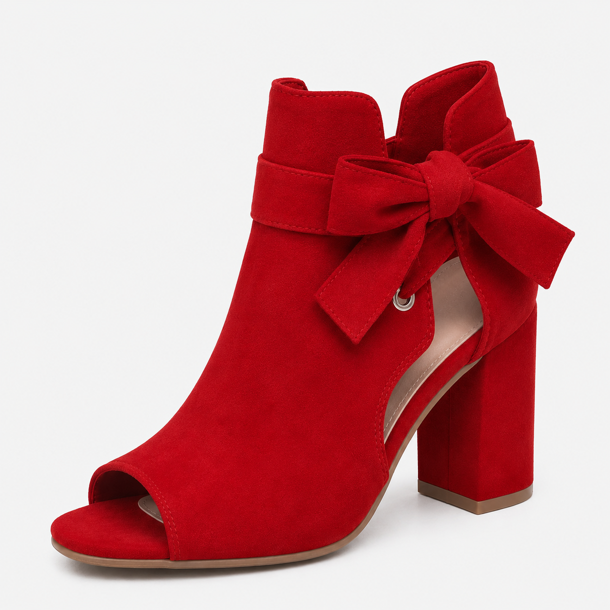 Bottines Femme Respirantes Ouvertes Tissu Léger Confortables
