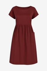 Robe d'été décontractée avec poches Femme
