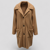Adeline | Veste Femme Longue Élégante en Laine
