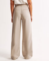 skirts : Camille | Pantalon Fluide Femme à Jambes Larges en Tissu Doux in van Seroa