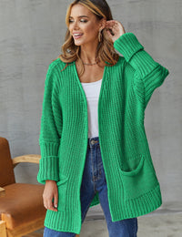 Gilet Ample en Coton pour Femme Noir Autumn Collection