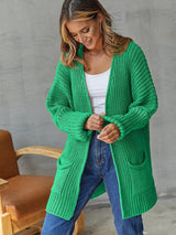 Cardigan Ample en Coton pour Femme 1