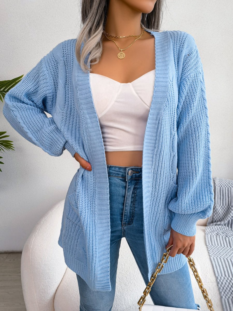 Cardigan Ample en Maille pour Femme 4