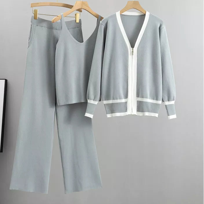 Cardigan Décontracté Femme avec Pantalon 0