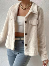 Cardigan Élégant Femme à Col Structuré 1