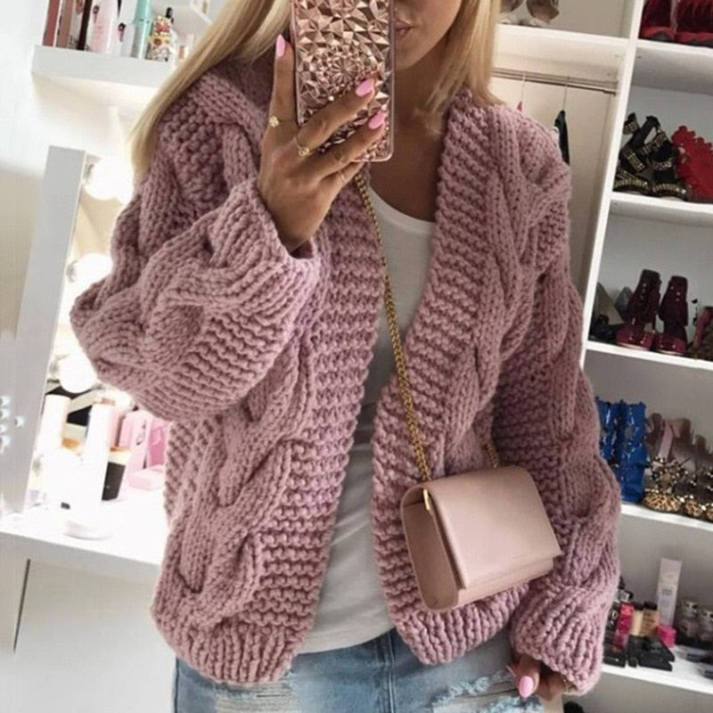 Cardigan Épais pour Femmes 1