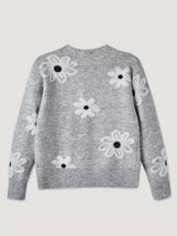 Cardigan Féminin à Motif Floral 5
