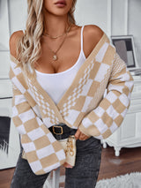 Cardigan Femme Chic à Manches Lanternes 1