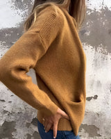 Linda | Cardigan Femme Chic en Coton Zip-Up