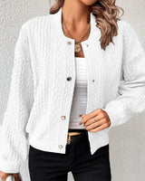Cardigan Femme Classique avec Boutons 2
