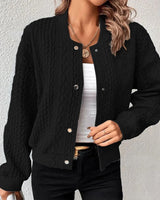 Cardigan Femme Classique avec Boutons 3
