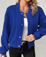 Cardigan Femme Classique avec Boutons 5