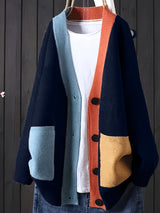 Cardigan Femme Coloré Décontracté Élégant 0