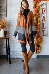 Cardigan Femme Coloré à Rayures Élégant 0