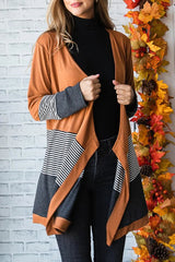 Cardigan Femme Coloré à Rayures Élégant 2