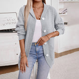 Cardigan Femme Confortable à Capuche 2