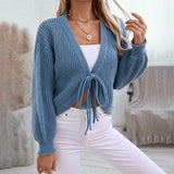 Cardigan Femme Dentelle Col en V 0