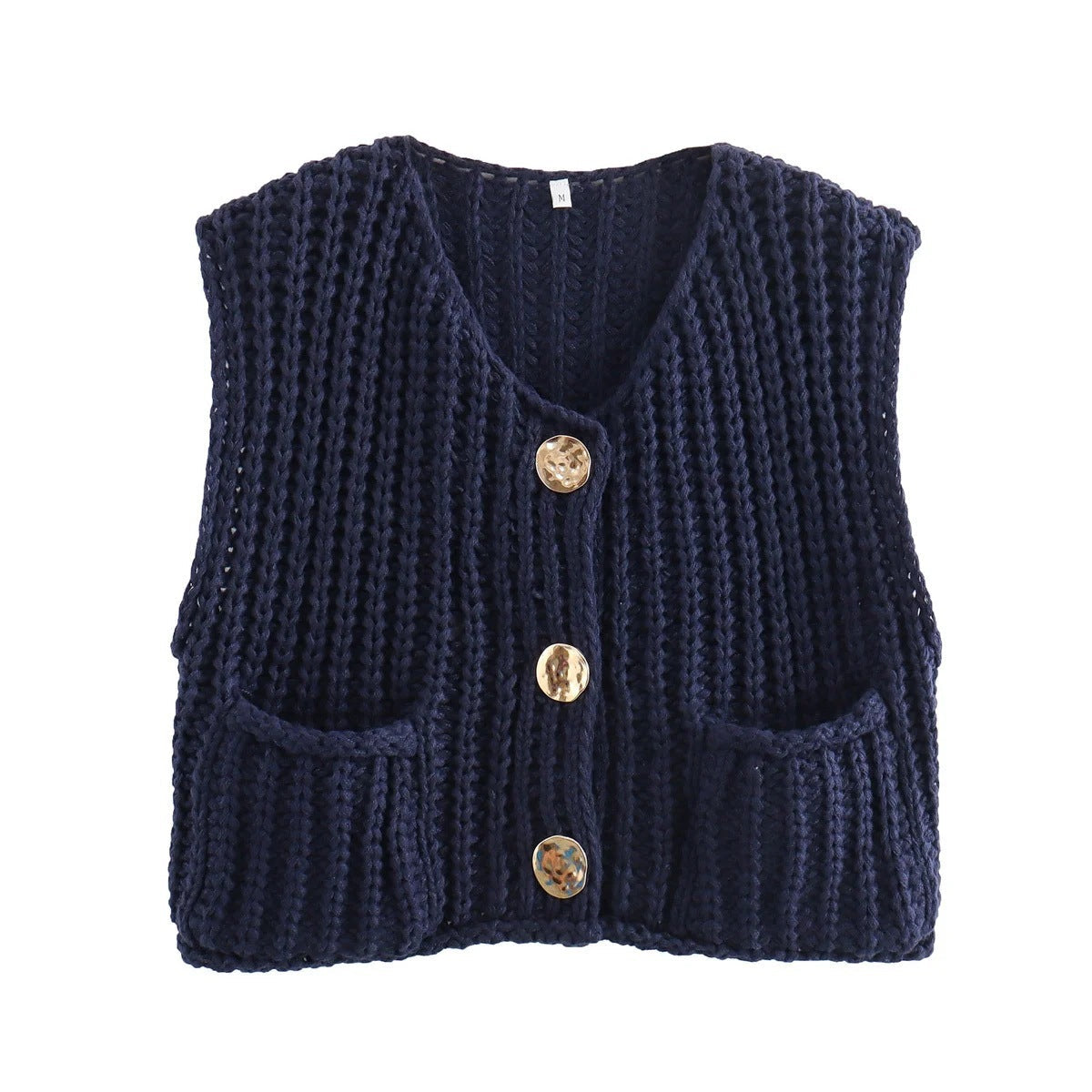 Cardigan Femme Élégant Sans Manches 11