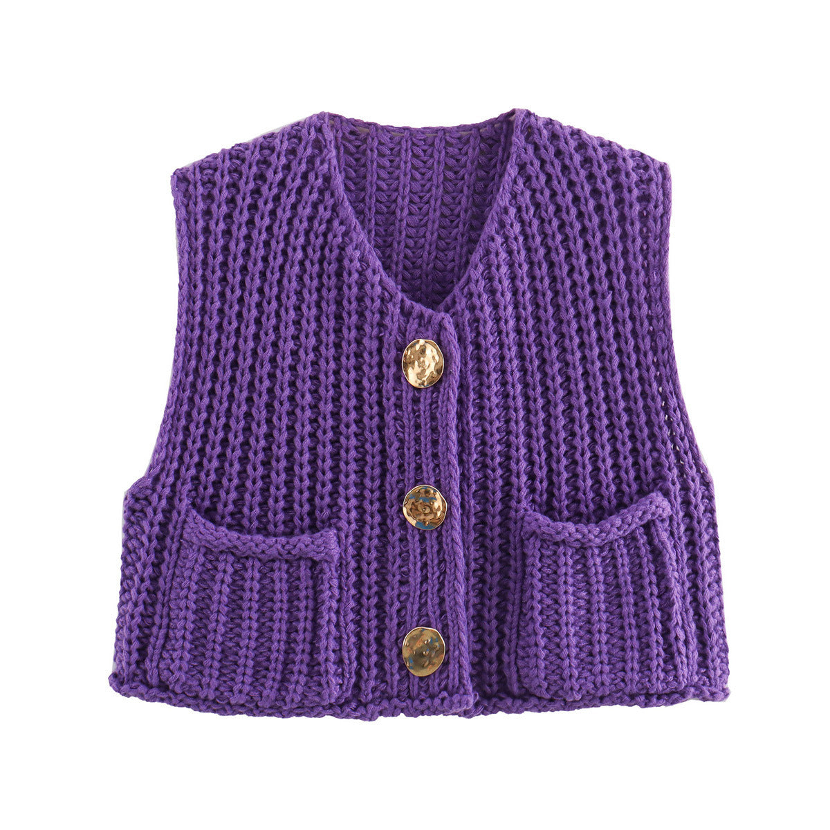 Cardigan Femme Élégant Sans Manches 8