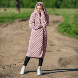 Cardigan Femme Élégant à Capuche 2