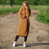 Cardigan Femme Élégant à Capuche 3