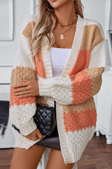 Cardigan Femme Élégant à Col en V 1