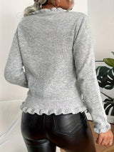 Cardigan Femme Élégant à Fleurs 3
