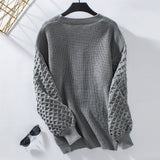Cardigan Femme Élégant à Manches Ballon 6