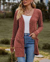 Cardigan Femme Élégant à Manches Longues 3