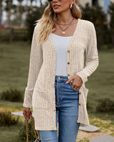 Cardigan Femme Élégant à Manches Longues 6