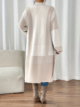 Cardigan Femme Élégant à Rayures 3