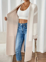 Cardigan Femme Élégant à Rayures 4