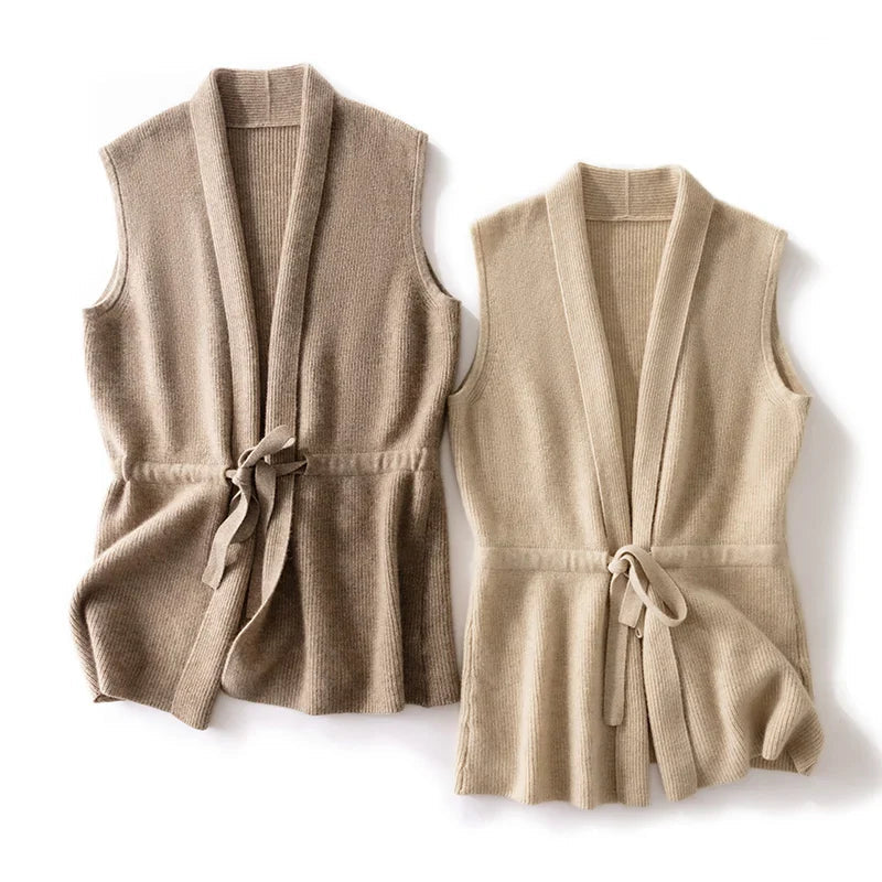 Cardigan Femme Élégant en Laine Mérinos 2