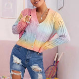 Cardigan Femme Élégant en Maille Torsadée 1