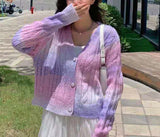 Cardigan Femme Élégant en Maille Torsadée 2