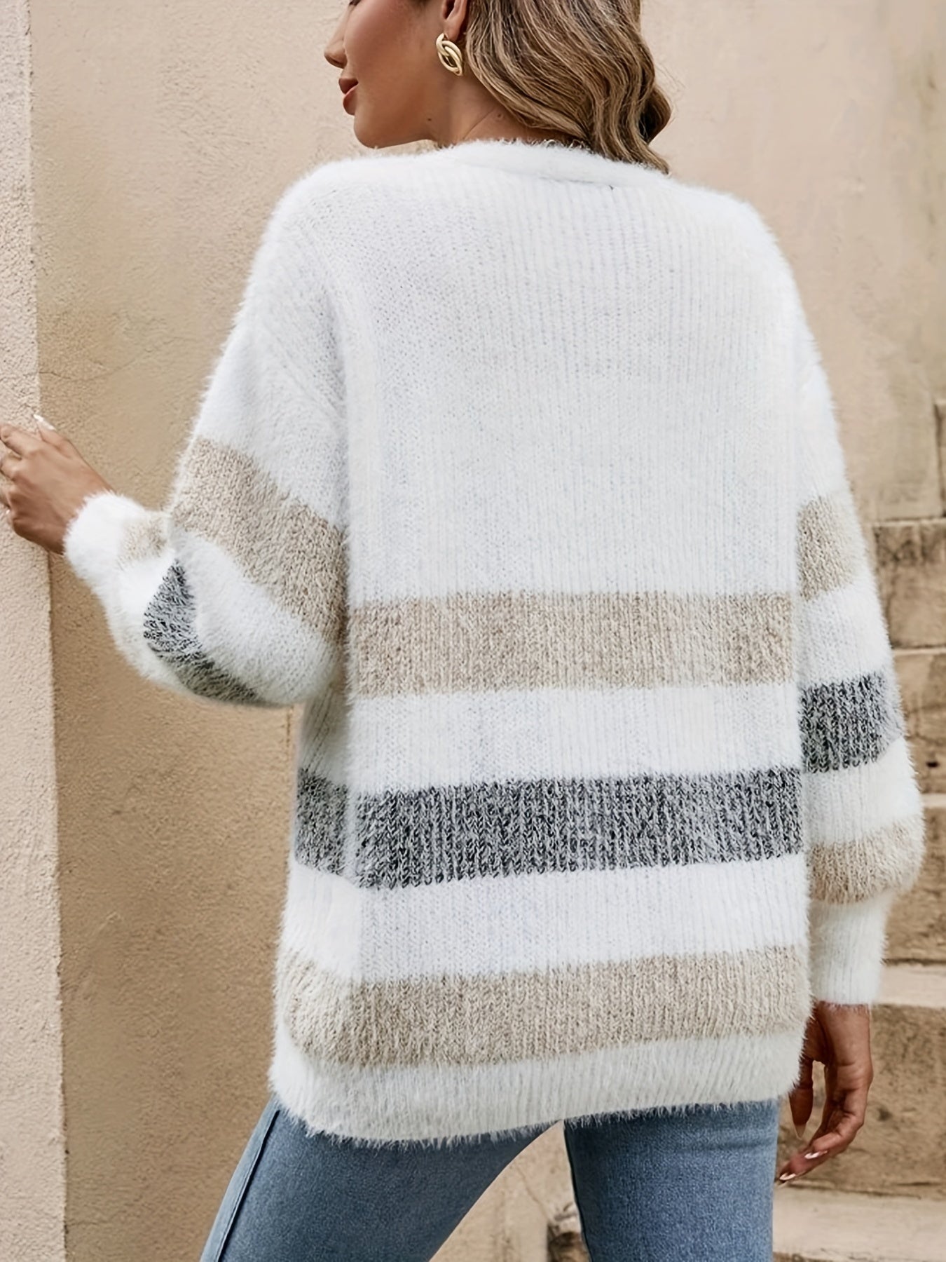 Cardigan Femme Élégant en Tricot 4