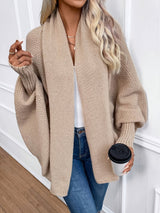 Cardigan Femme Élégant en Tricot Batwing 1