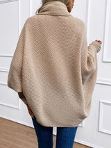 Cardigan Femme Élégant en Tricot Batwing 2
