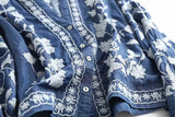 Cardigan Femme Floral Élégant Style Raffiné 2